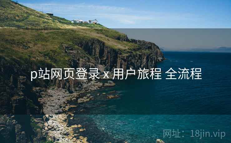 p站网页登录 x 用户旅程 全流程