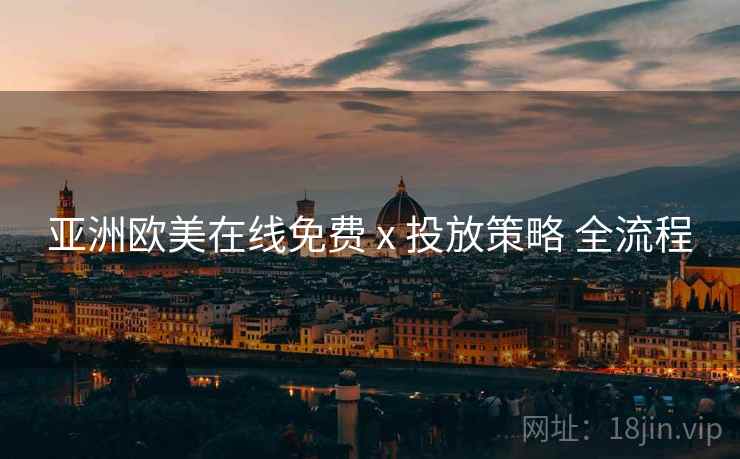 亚洲欧美在线免费 x 投放策略 全流程