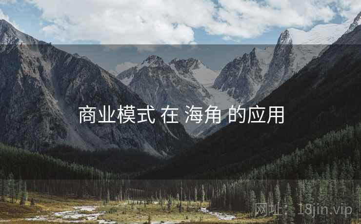 商业模式 在 海角 的应用