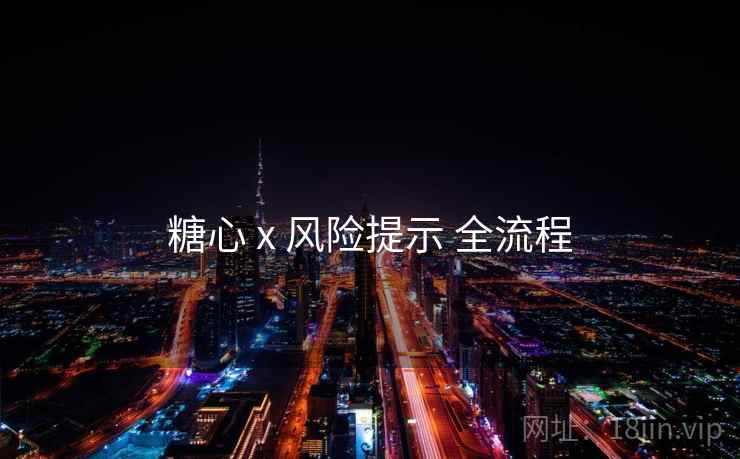 糖心 x 风险提示 全流程